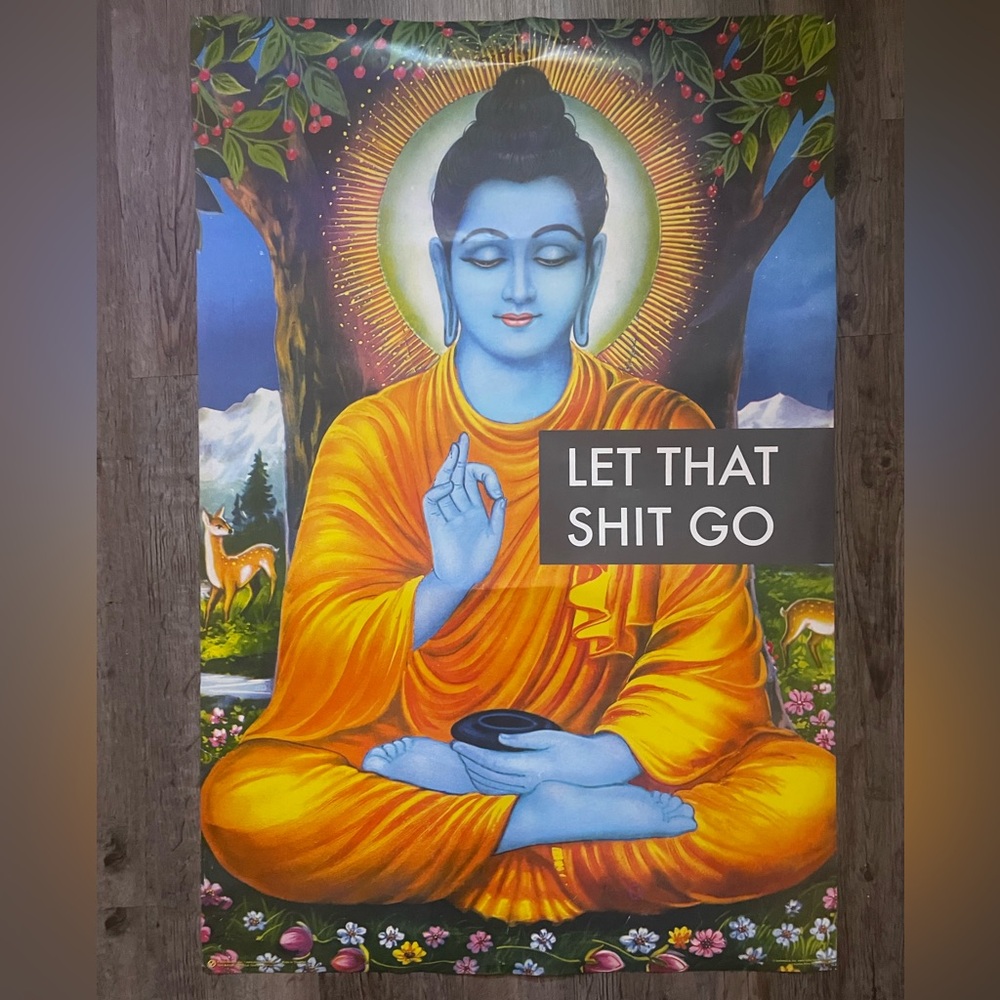 Vibrant Buddha Wall Art